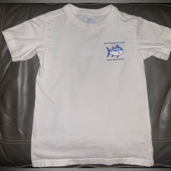 Kids Southern Tide Original SkipJack Short Sleeve T-Shirt • Youth Small (6-7) - Picture 7 of 9